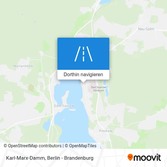 Karl-Marx-Damm Karte