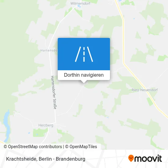Krachtsheide Karte