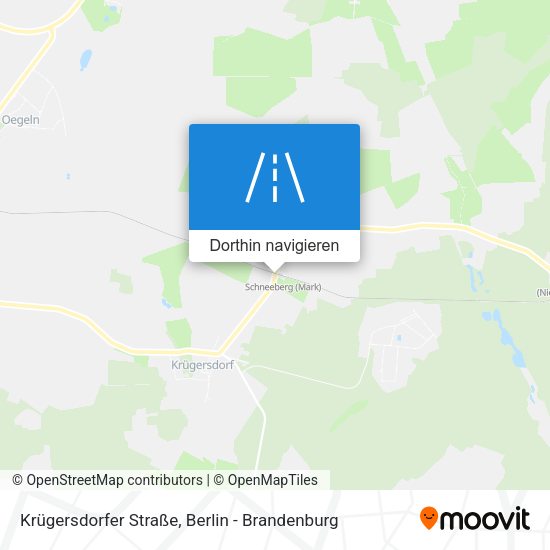 Krügersdorfer Straße Karte