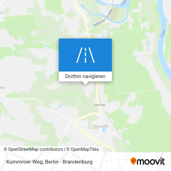 Kummroer Weg Karte