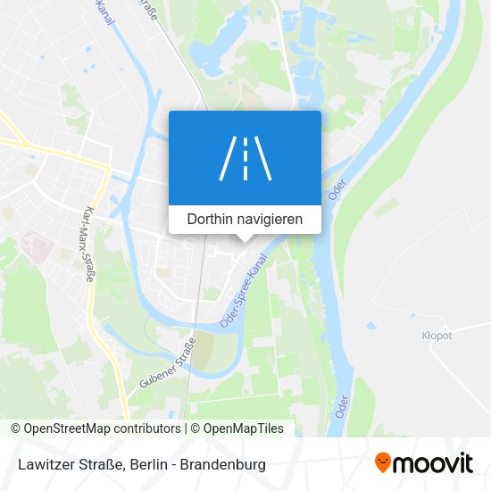 Lawitzer Straße Karte