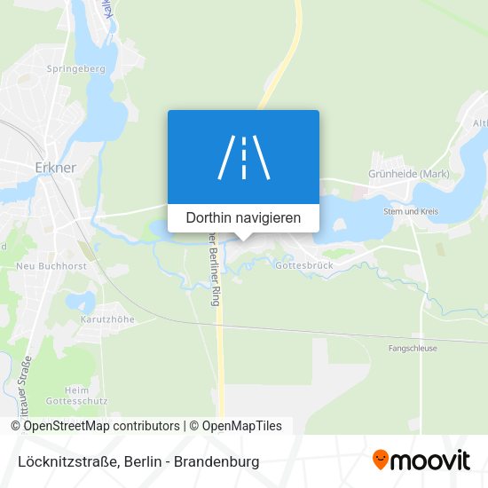 Löcknitzstraße Karte