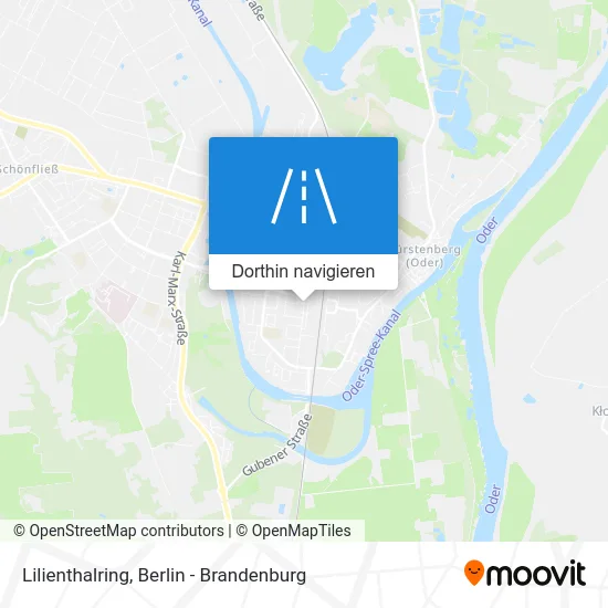 Lilienthalring Karte