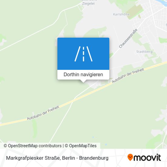 Markgrafpiesker Straße Karte