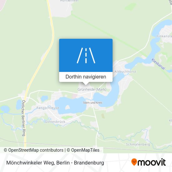 Mönchwinkeler Weg Karte
