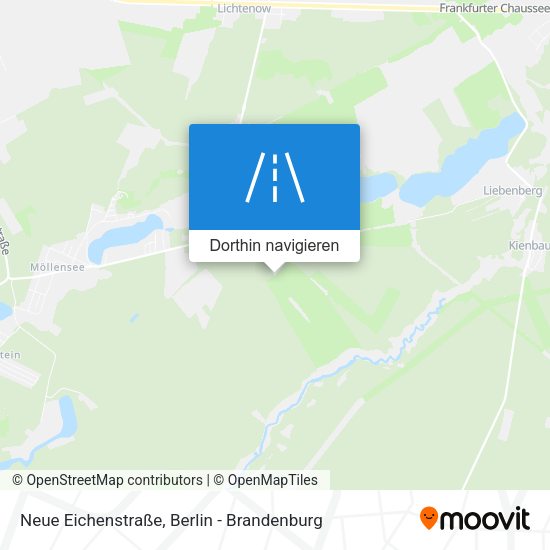 Neue Eichenstraße Karte