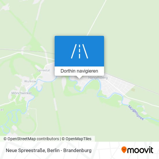 Neue Spreestraße Karte