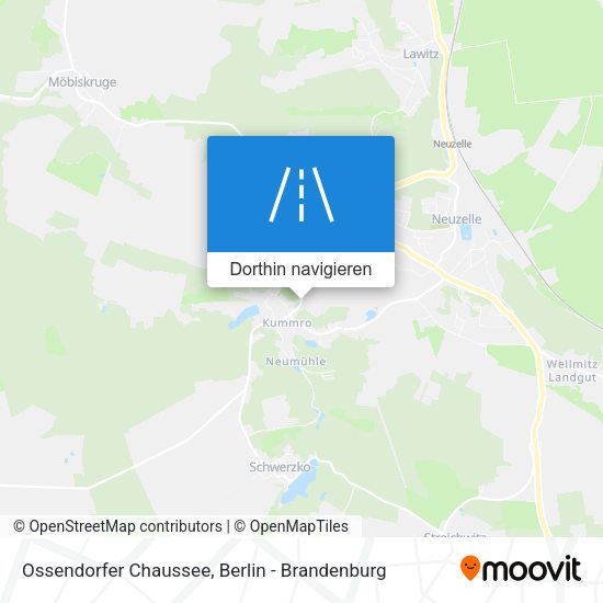 Ossendorfer Chaussee Karte