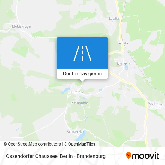 Ossendorfer Chaussee Karte