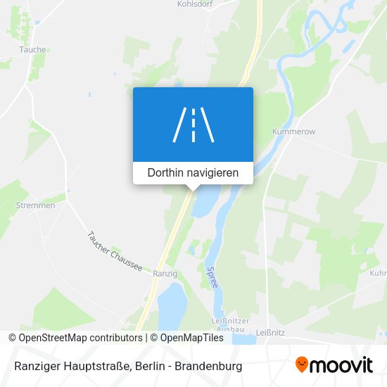 Ranziger Hauptstraße Karte