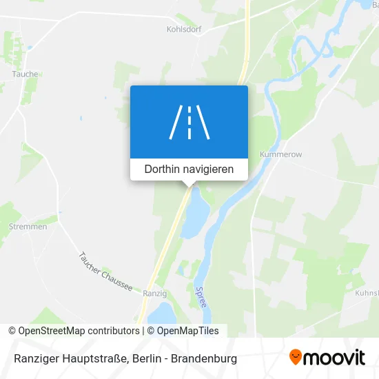 Ranziger Hauptstraße Karte