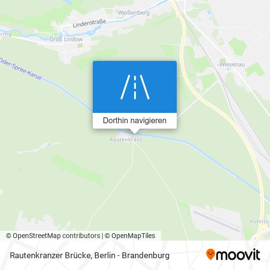 Rautenkranzer Brücke Karte