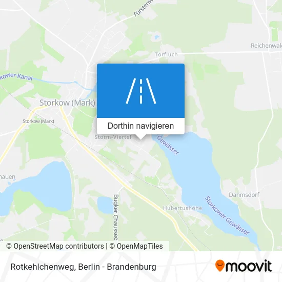 Rotkehlchenweg Karte