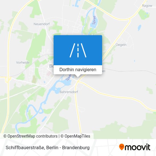 Schiffbauerstraße Karte