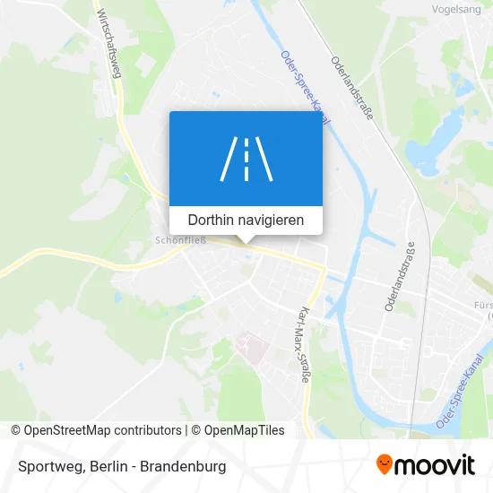 Sportweg Karte