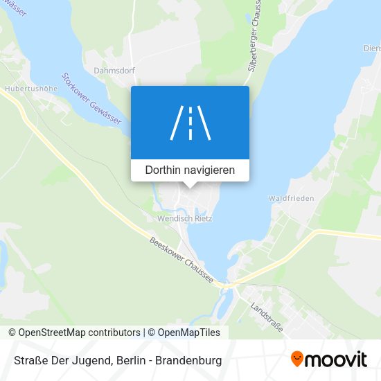 Straße Der Jugend Karte