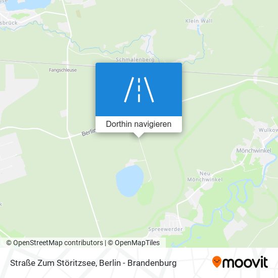 Straße Zum Störitzsee Karte