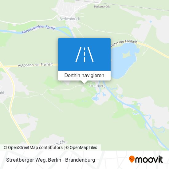 Streitberger Weg Karte