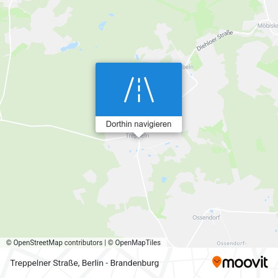 Treppelner Straße Karte