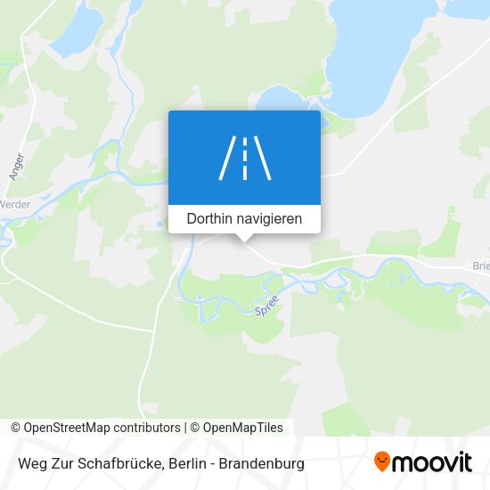 Weg Zur Schafbrücke Karte