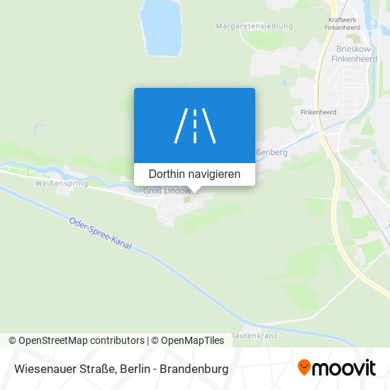 Wiesenauer Straße Karte