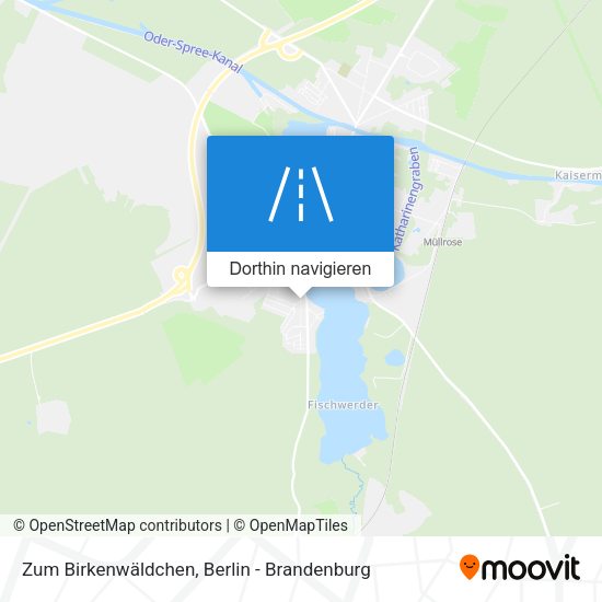 Zum Birkenwäldchen Karte