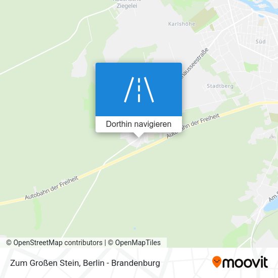 Zum Großen Stein Karte