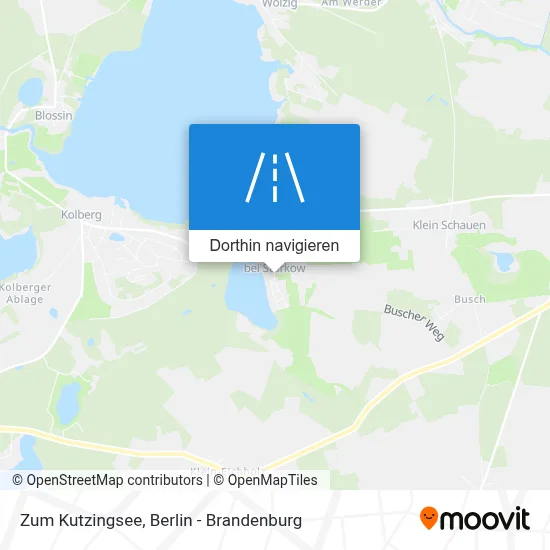 Zum Kutzingsee Karte