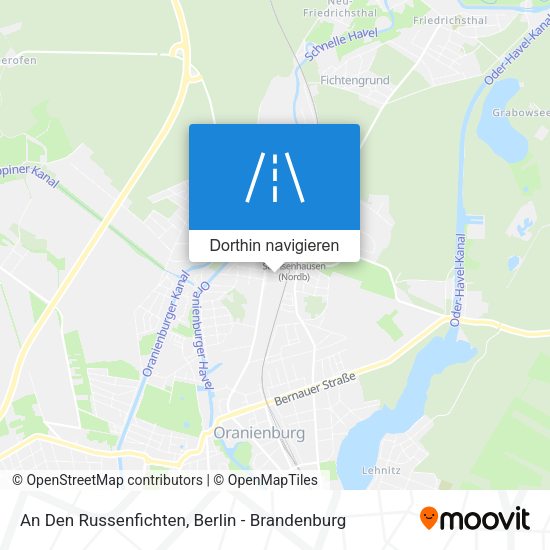 An Den Russenfichten Karte