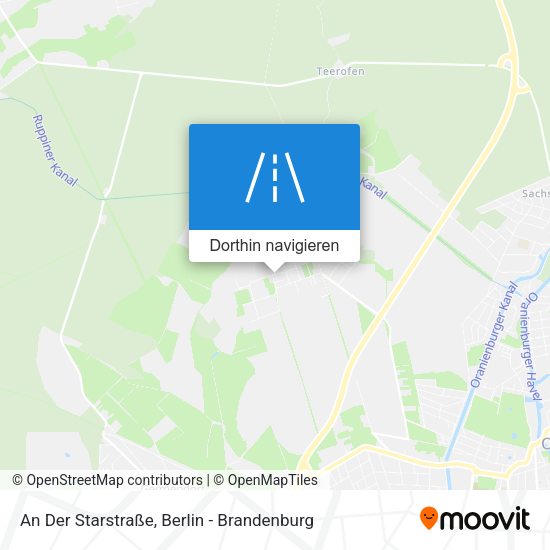 An Der Starstraße Karte