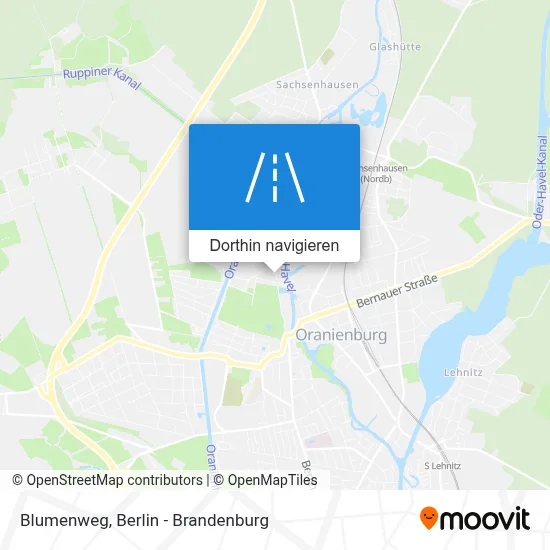 Blumenweg Karte