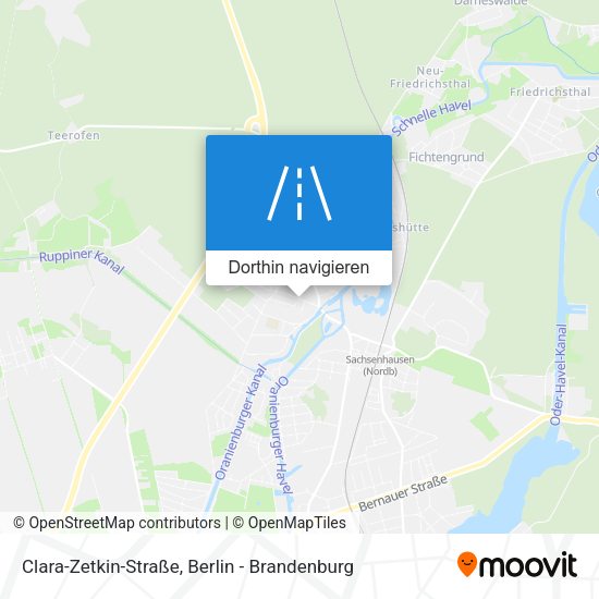 Clara-Zetkin-Straße Karte