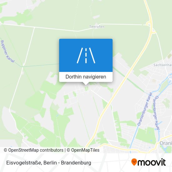 Eisvogelstraße Karte