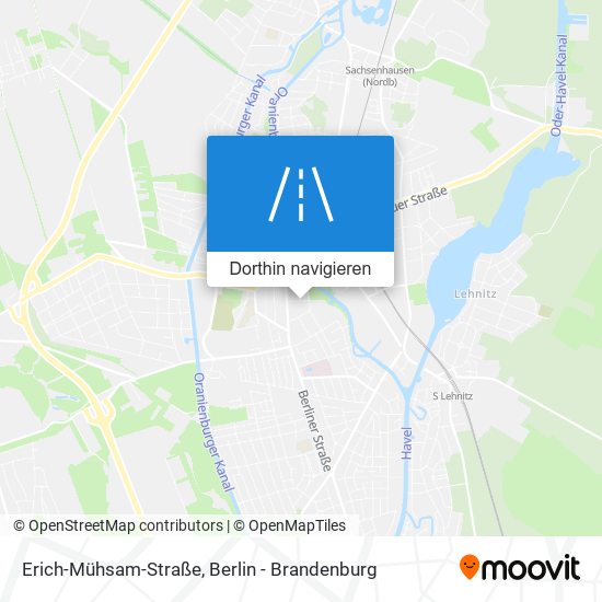 Erich-Mühsam-Straße Karte