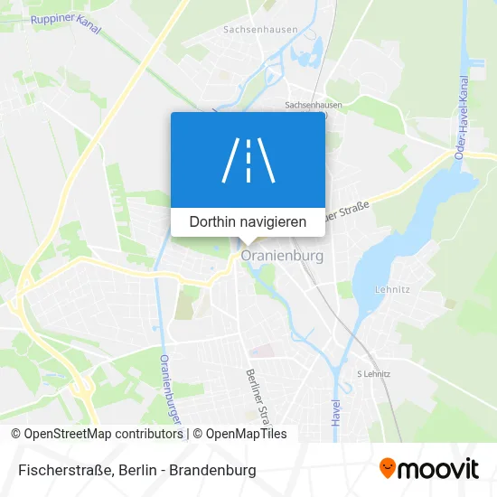 Fischerstraße Karte