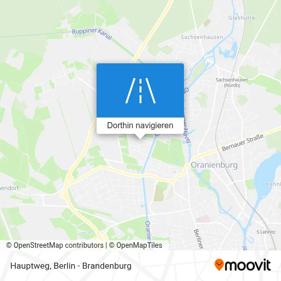 Hauptweg Karte