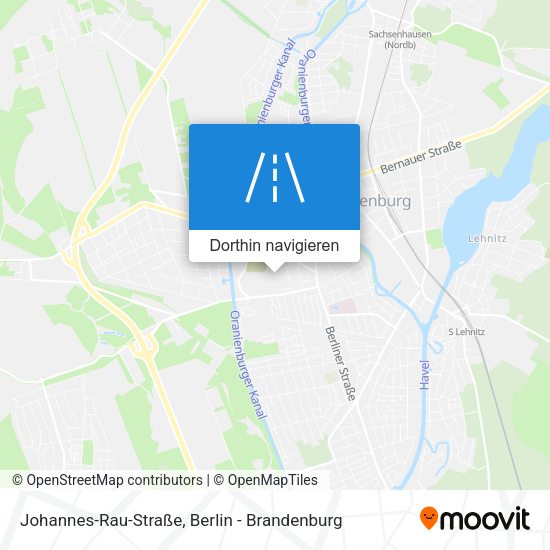 Johannes-Rau-Straße Karte