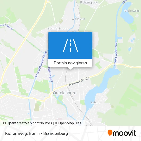 Kiefernweg Karte