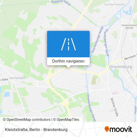 Kleiststraße Karte