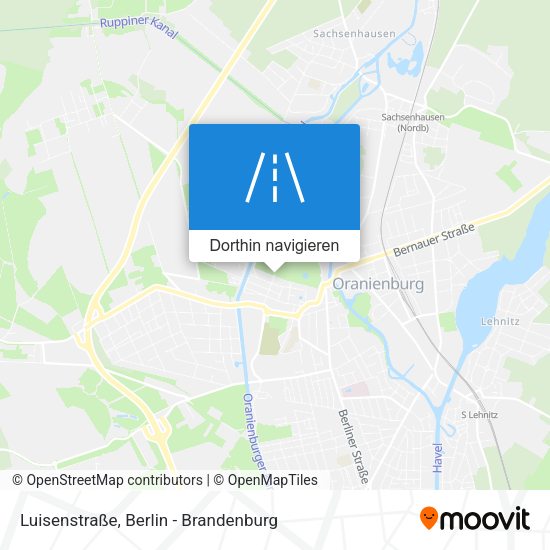 Luisenstraße Karte