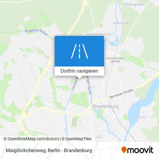 Maiglöckchenweg Karte