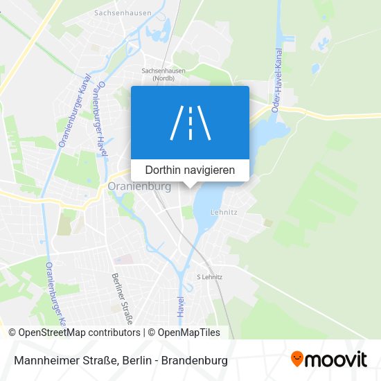 Mannheimer Straße Karte