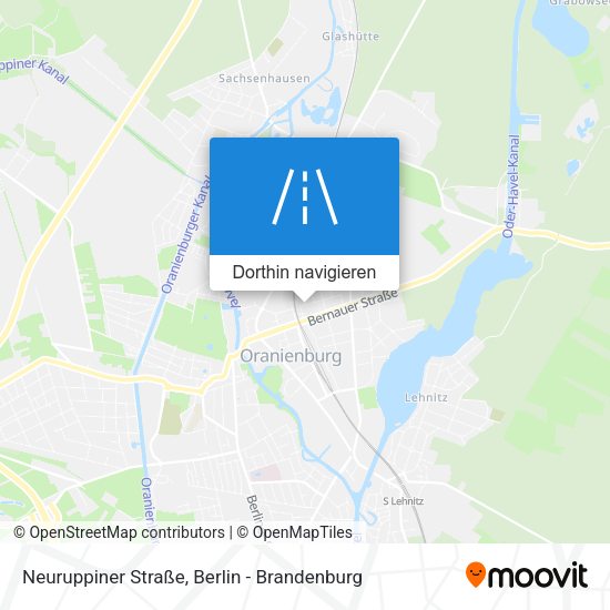 Neuruppiner Straße Karte