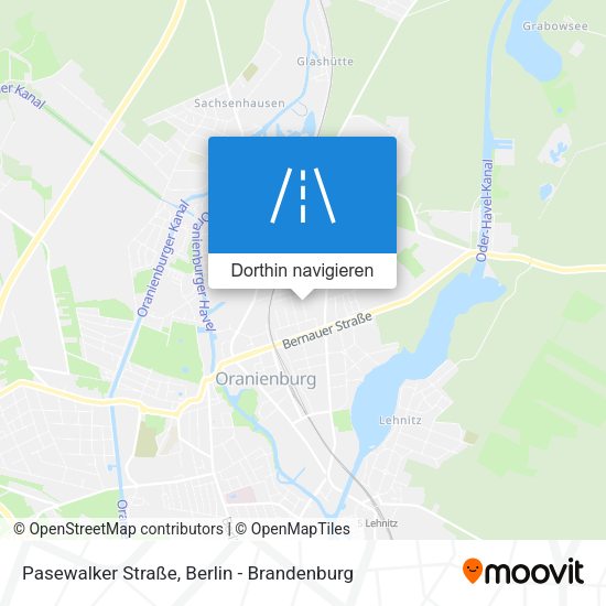Pasewalker Straße Karte