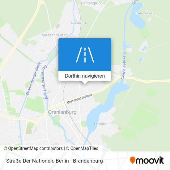 Straße Der Nationen Karte