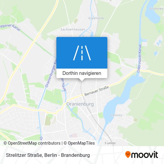 Strelitzer Straße Karte