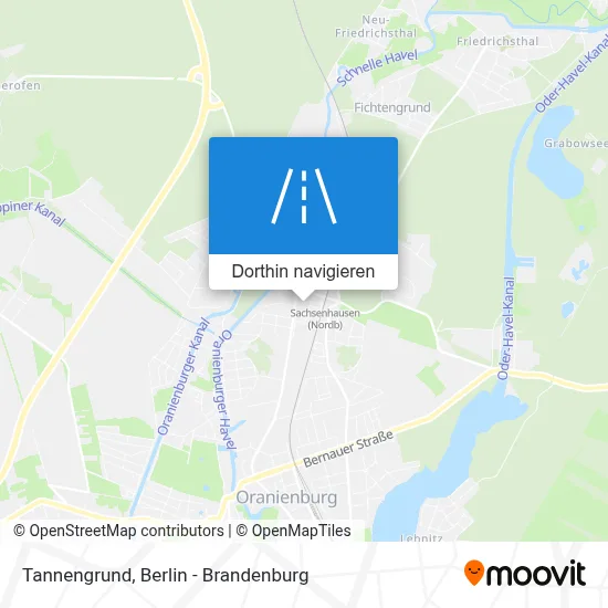 Tannengrund Karte