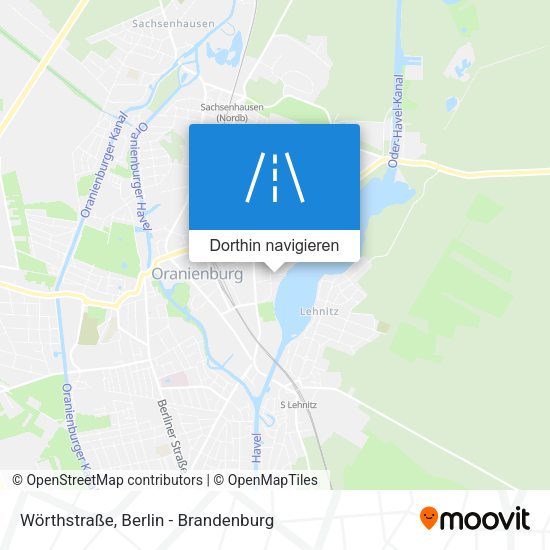Wörthstraße Karte