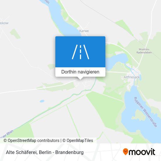 Alte Schäferei Karte