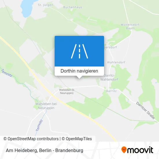Am Heideberg Karte